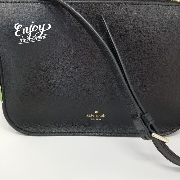 Kate spade holiday lane val black crossbody NWT - Picture 4 of 8